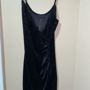 Black Sparkly Bodycon Dress